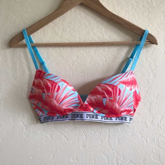 PINK Victoria's Secret Other - VS Pink wireless push up Bra 32C